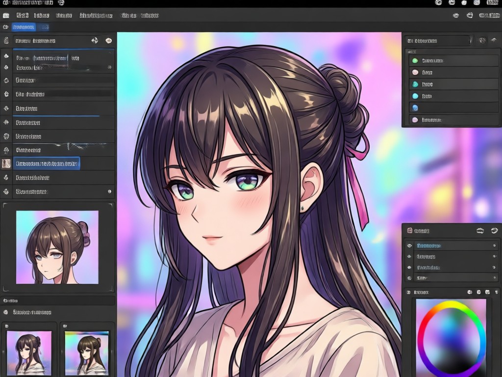 text to anime hairstyle generator creation