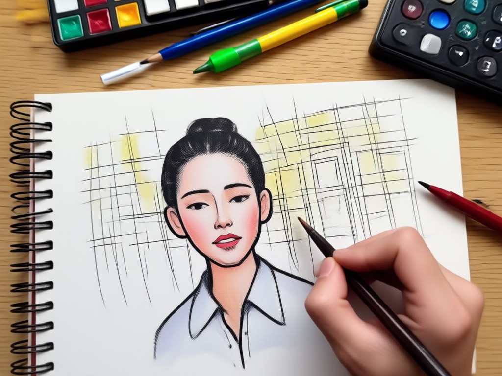 AI 스케치 영상 제작 과정