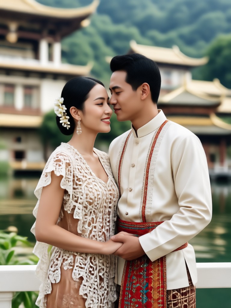 Classic Barong Tagalog and Maria Clara Filipiniana