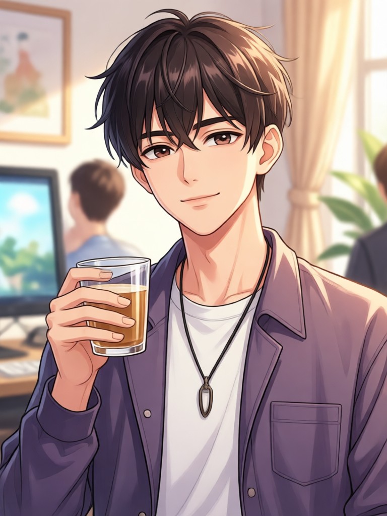 Funny virtual boyfriend persona