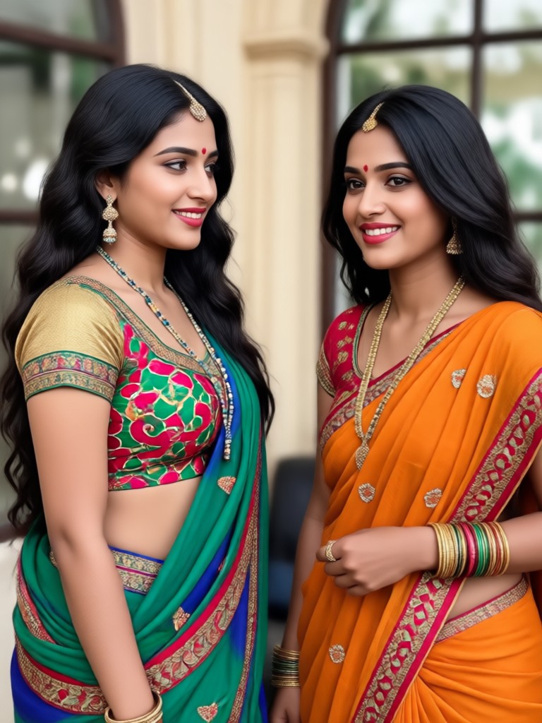 filmisches Indian Beauty Style Bild