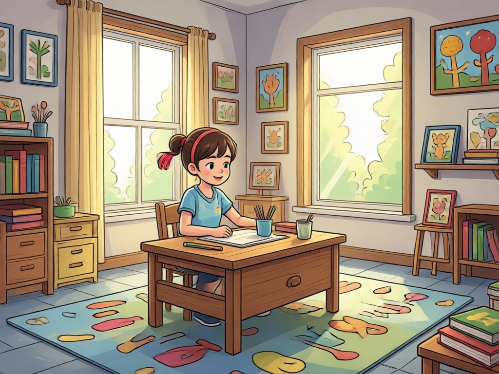 Different childhood styles generated by AI