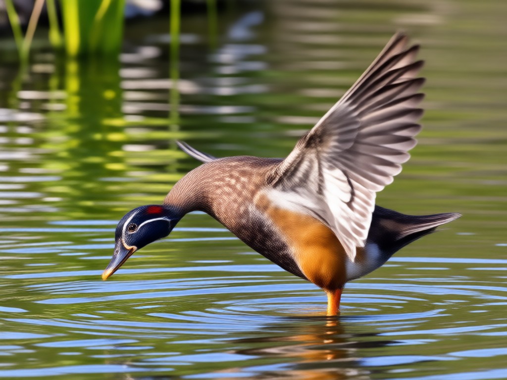 AI duck waddle animation