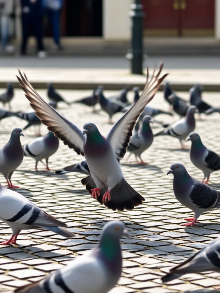 Smooth Hip-Hop Pigeon Dance