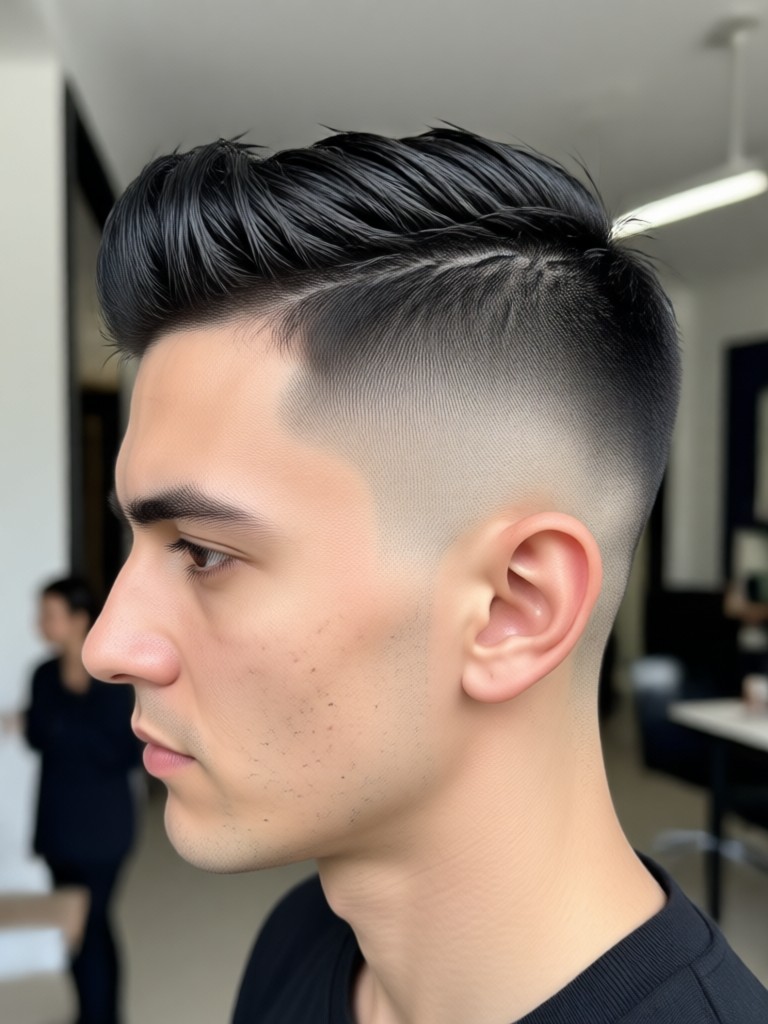 クルーカットAIヘアスタイル変身