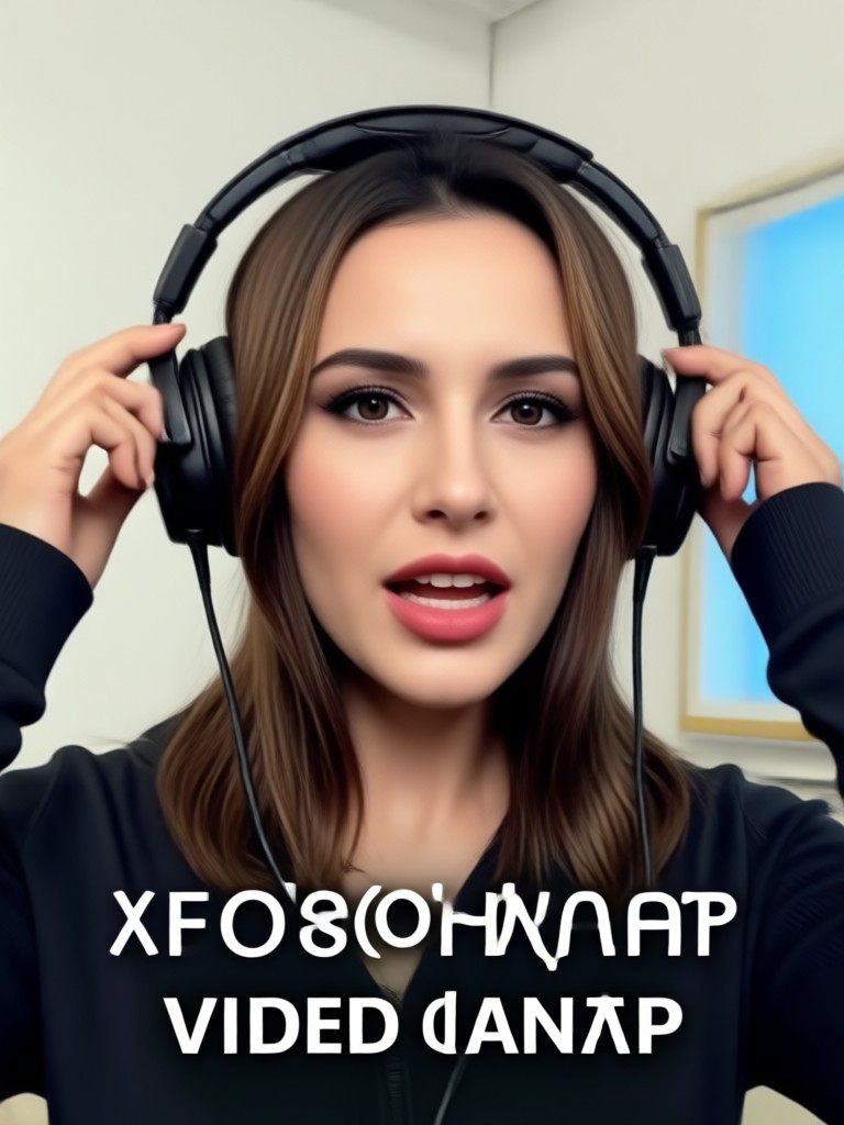 80er Retro Musikvideo Gesichtstausch