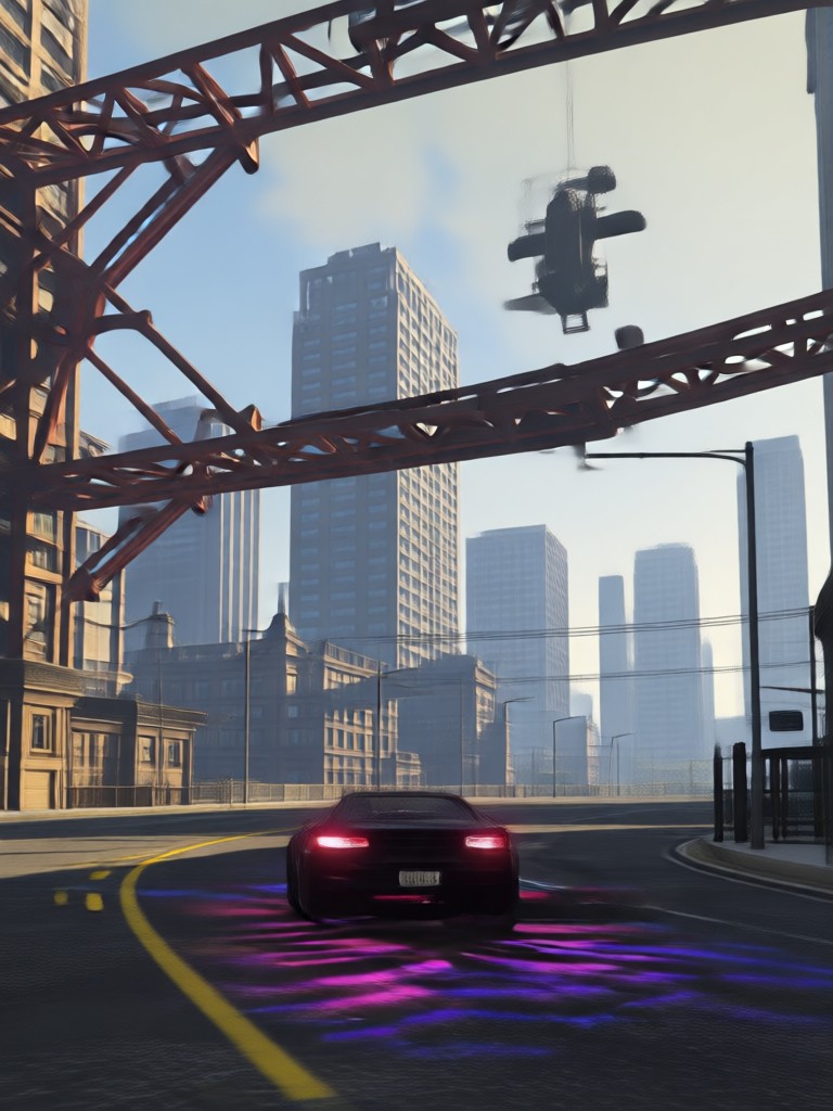 AI generated GTA map overview