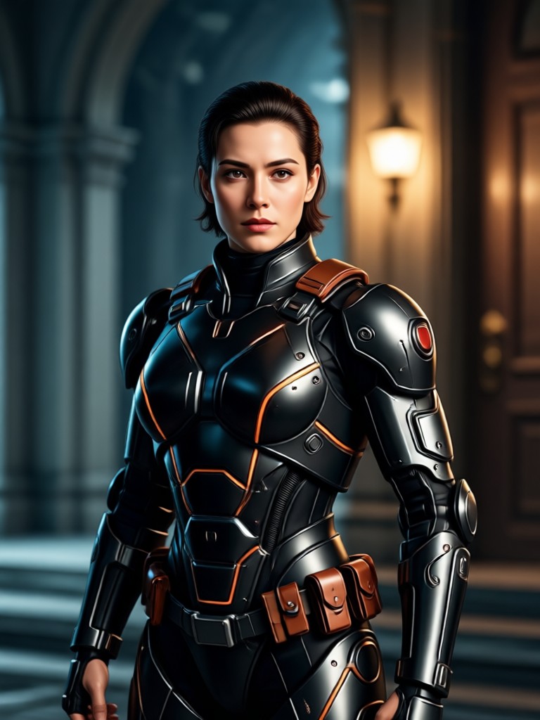 superhero movie poster ai photo