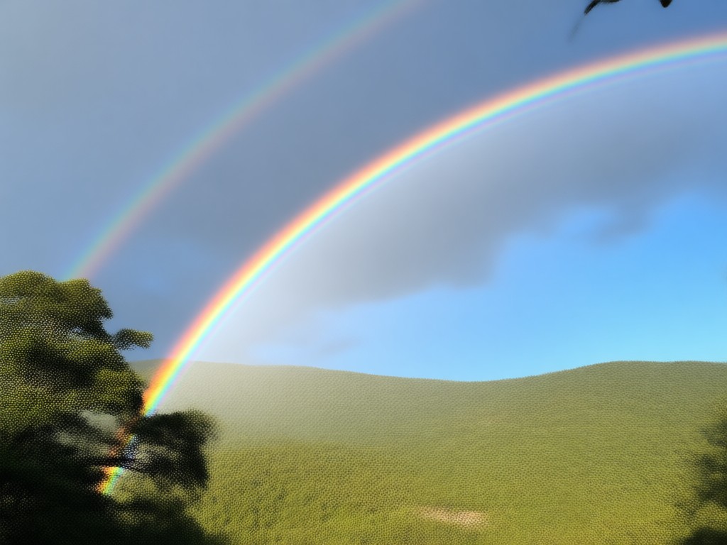 One tap rainbow filter application process