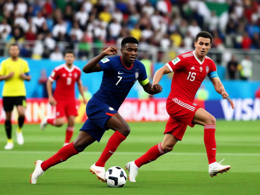 AI generated world cup match day profile picture example