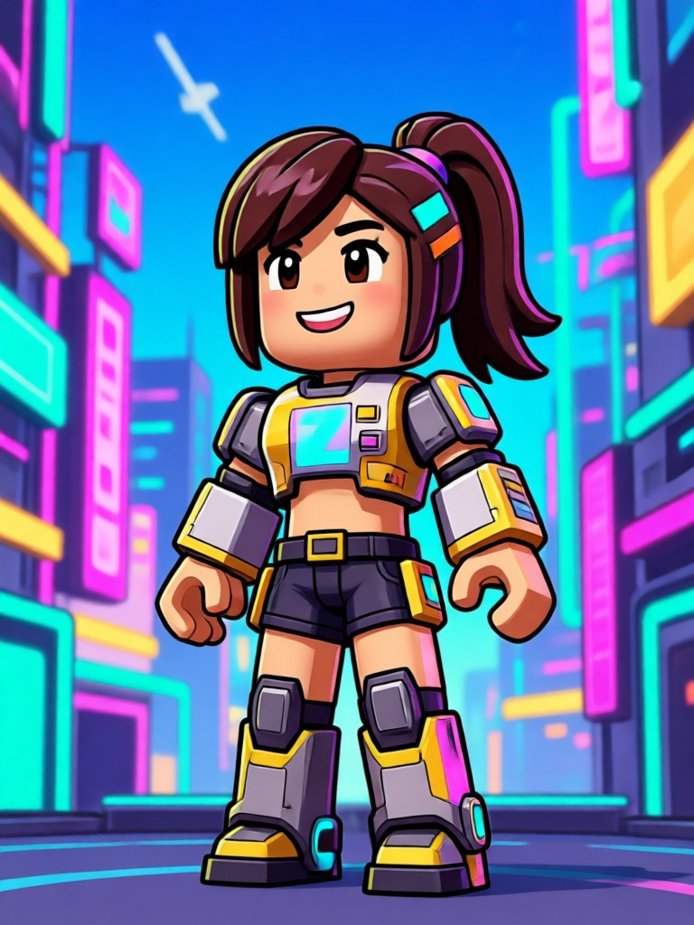 Fairy tale princess Roblox character