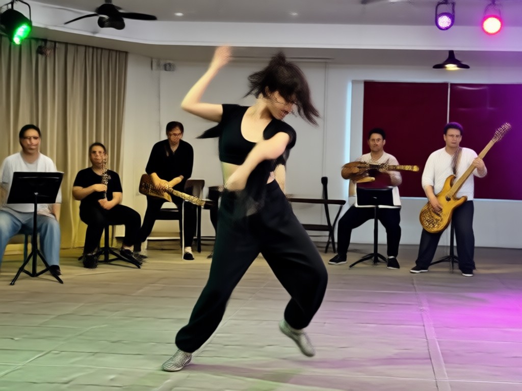 Customizing jazz dance style and intensity