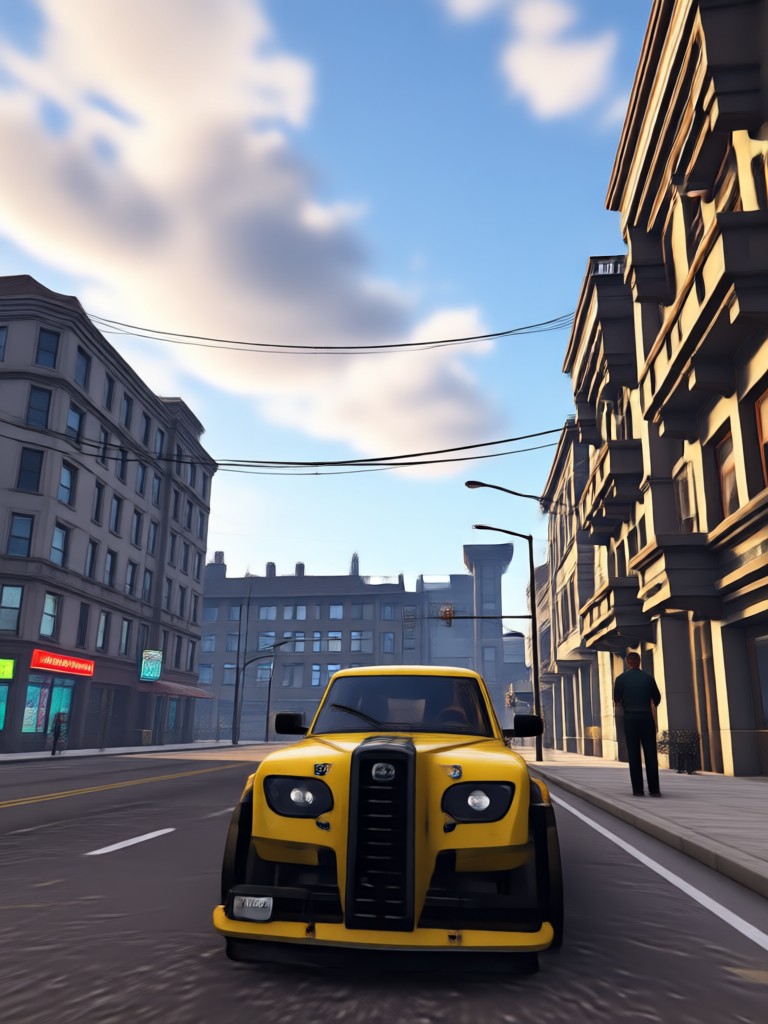 Von GTA Online inspirierter KI-Charakter mit Tattoos