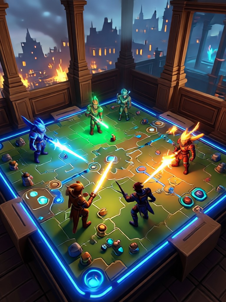 Feywild magical glade battle map