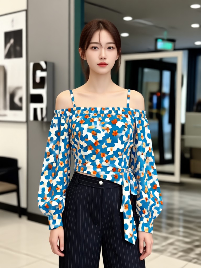캐주얼 가상 옷 입어보기 예시