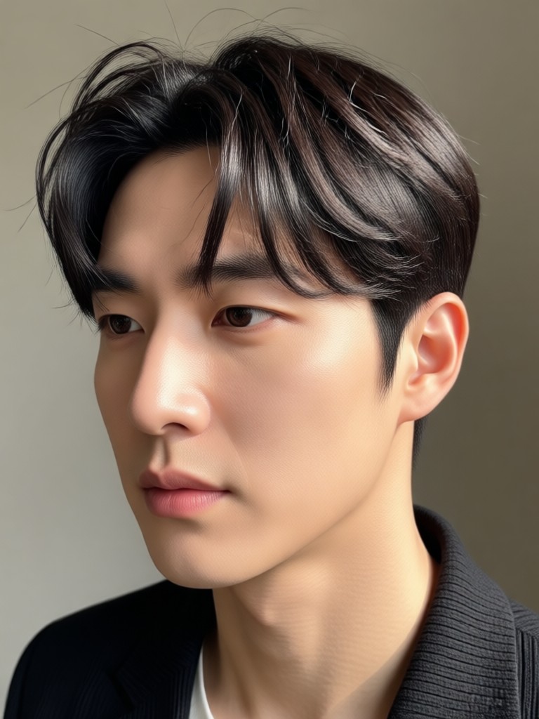 Generasi AI poni tersisir samping