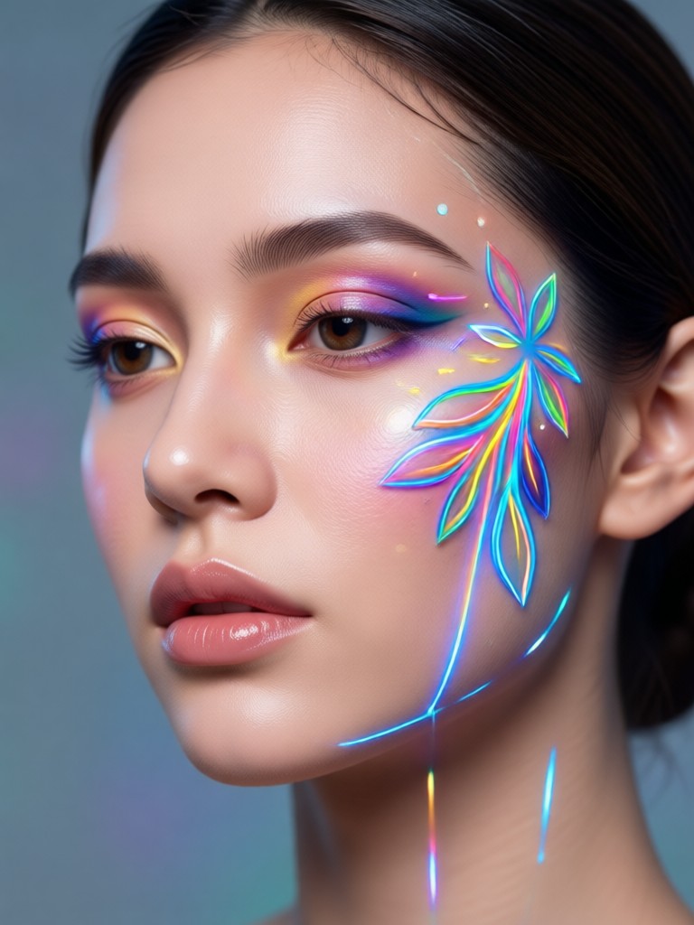 Regal AI beauty in historical costume