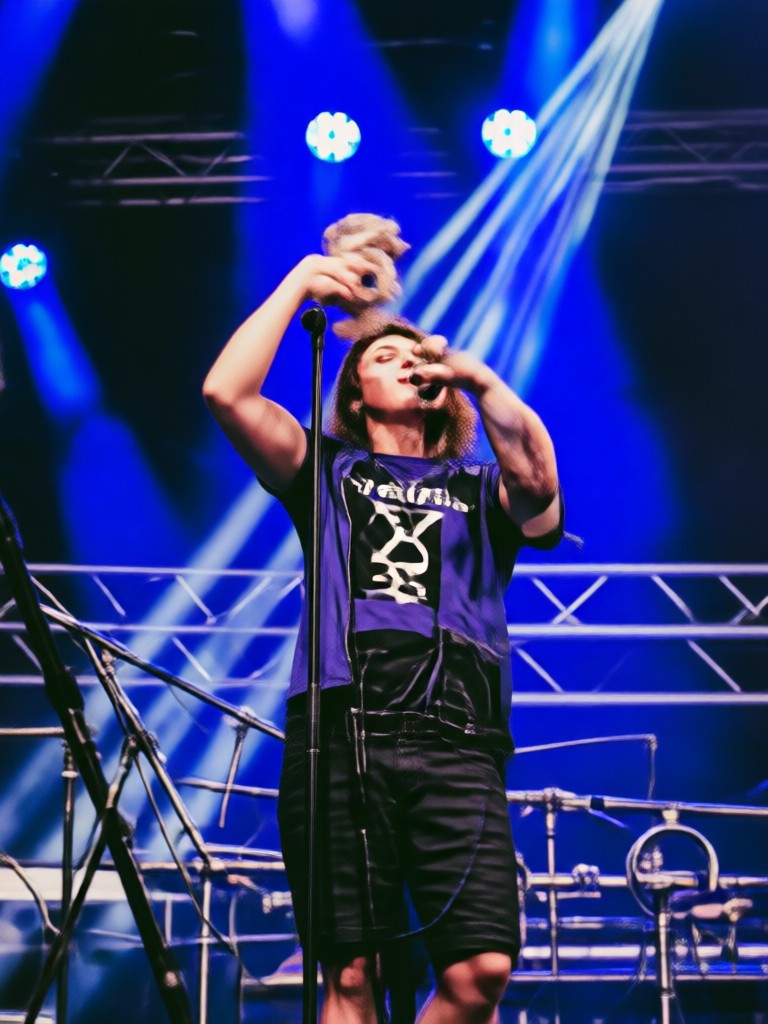 pratinjau aplikasi filter blue stage tease beatmo