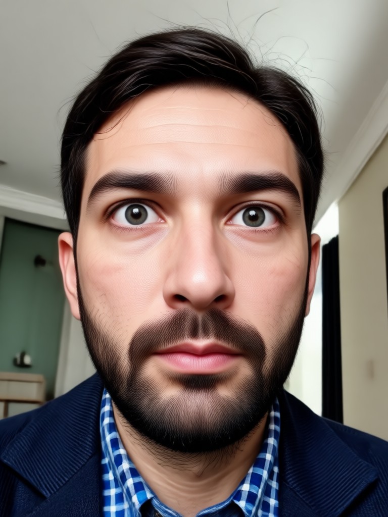 Videostandbild mit fließendem Gesichtstausch-Übergang