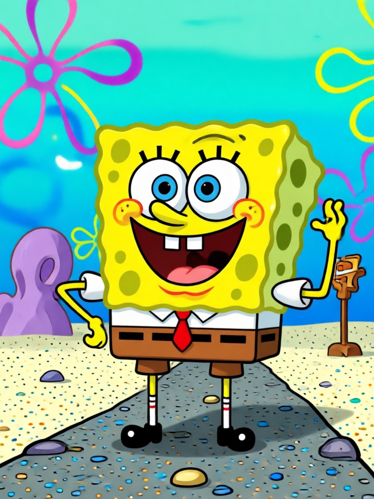 SpongeBob-Panik-Meme auf eine Situation angewandt