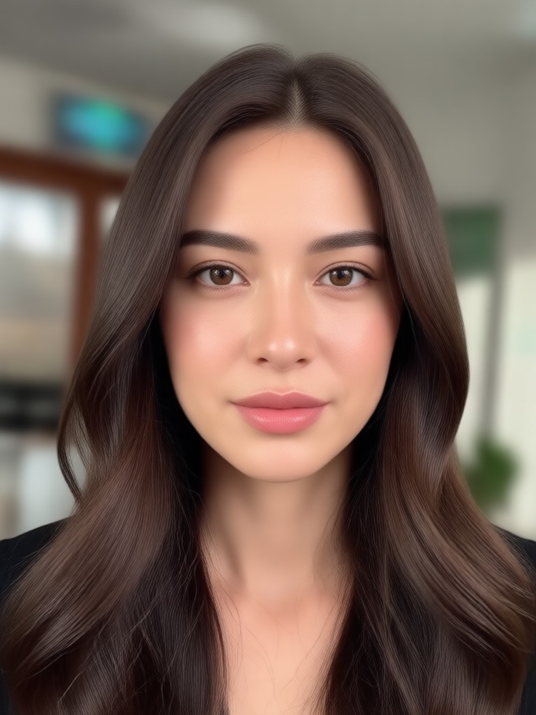 Mobile app interface showing face replace in video feature