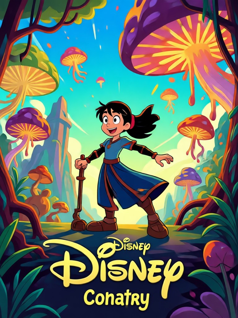 集合写真がディズニーアンサンブルポスターに変身