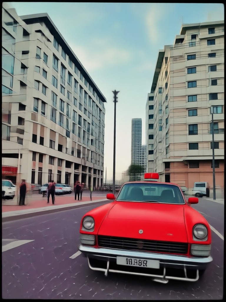 Filtro estético 2016 aplicado a un paisaje urbano