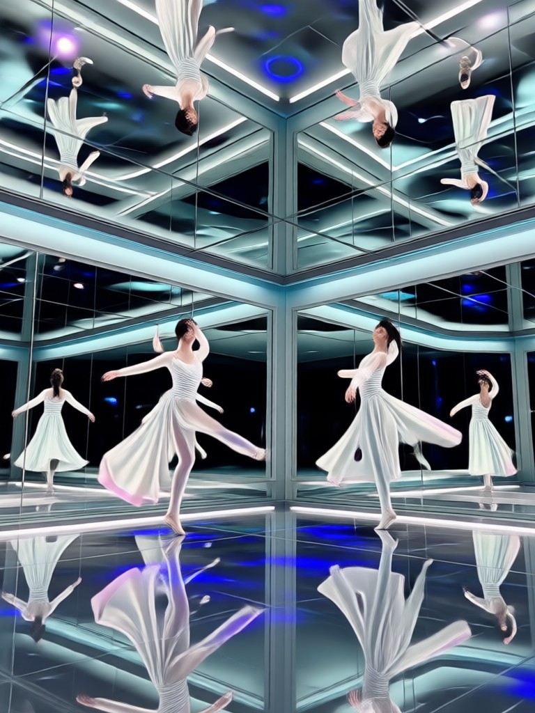 AI generated K Pop style dance video