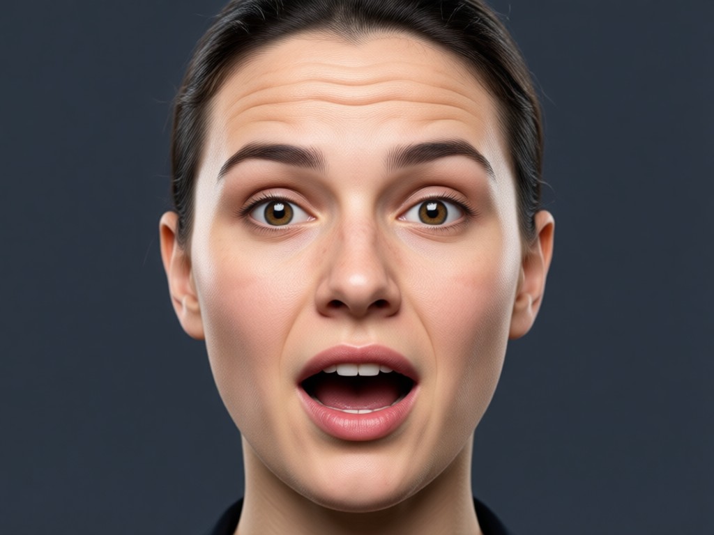 Comparison showing natural AI expression edit vs awkward manual edit