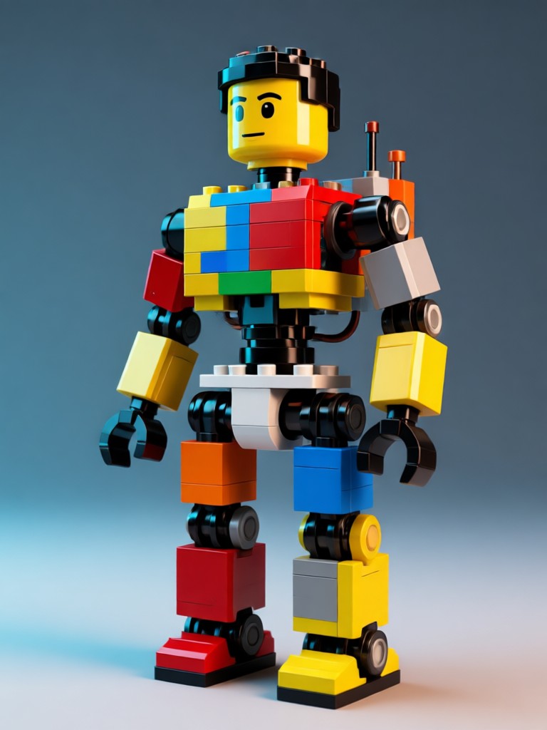 AI generated LEGO superhero