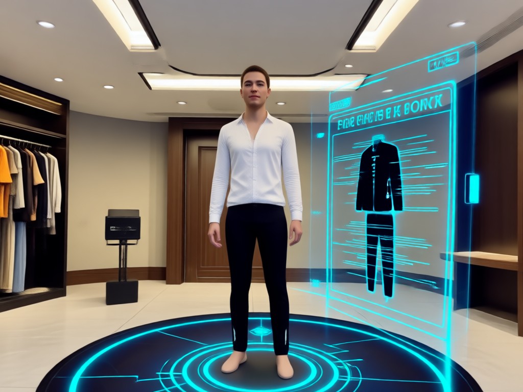 Easy virtual outfit try on process