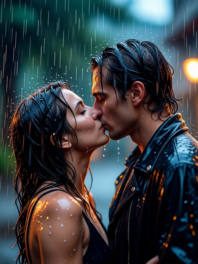 Twilight reunion kiss animation