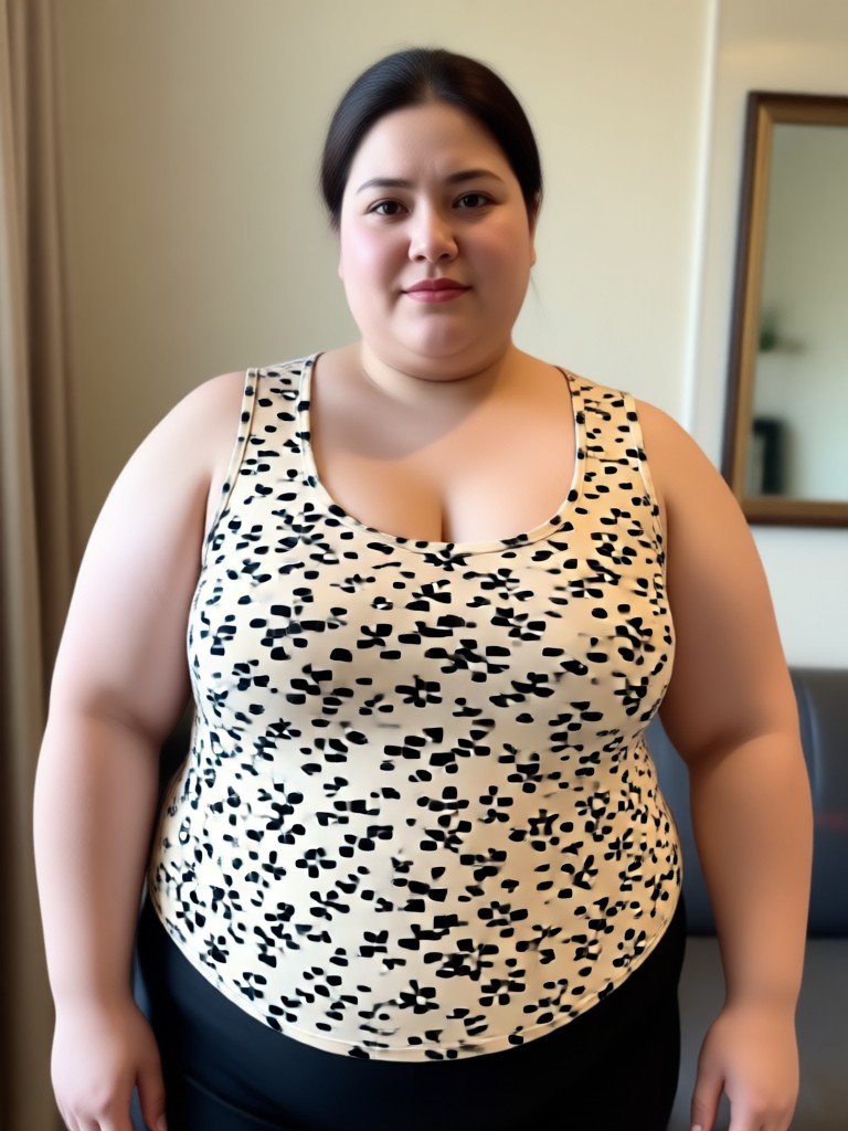 Subtle weight gain AI filter example