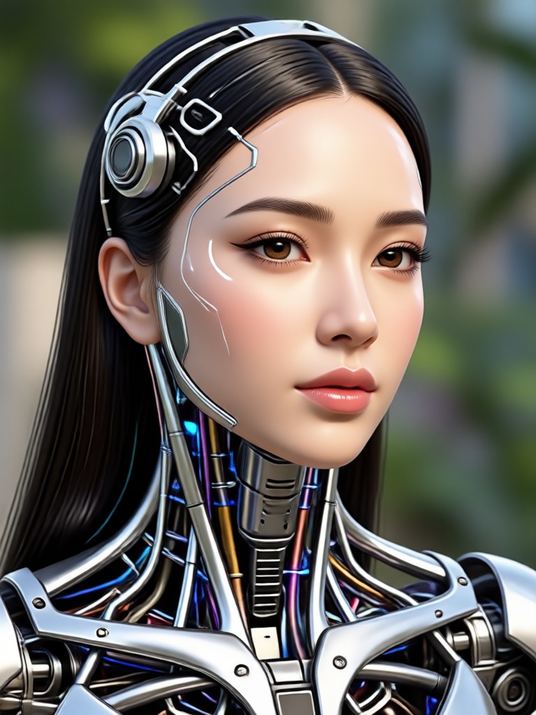 AI face shape adjustment and feature balancing