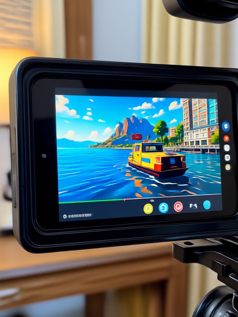 Mobile app interface for video to animation conversion