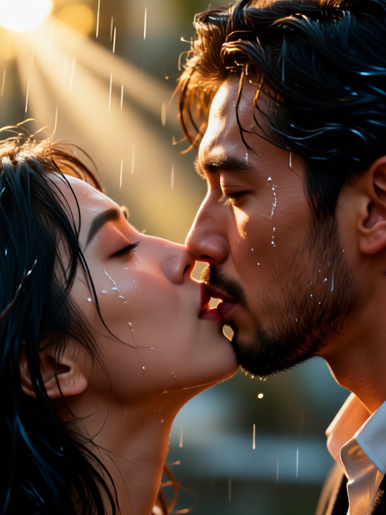 Bollywood Style Dance Kiss