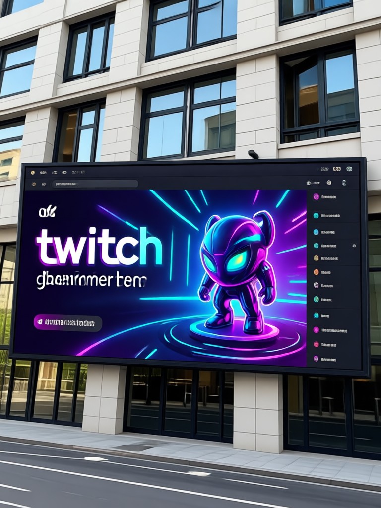 Dunkler Horror-Spiel-Stream-Banner-Design