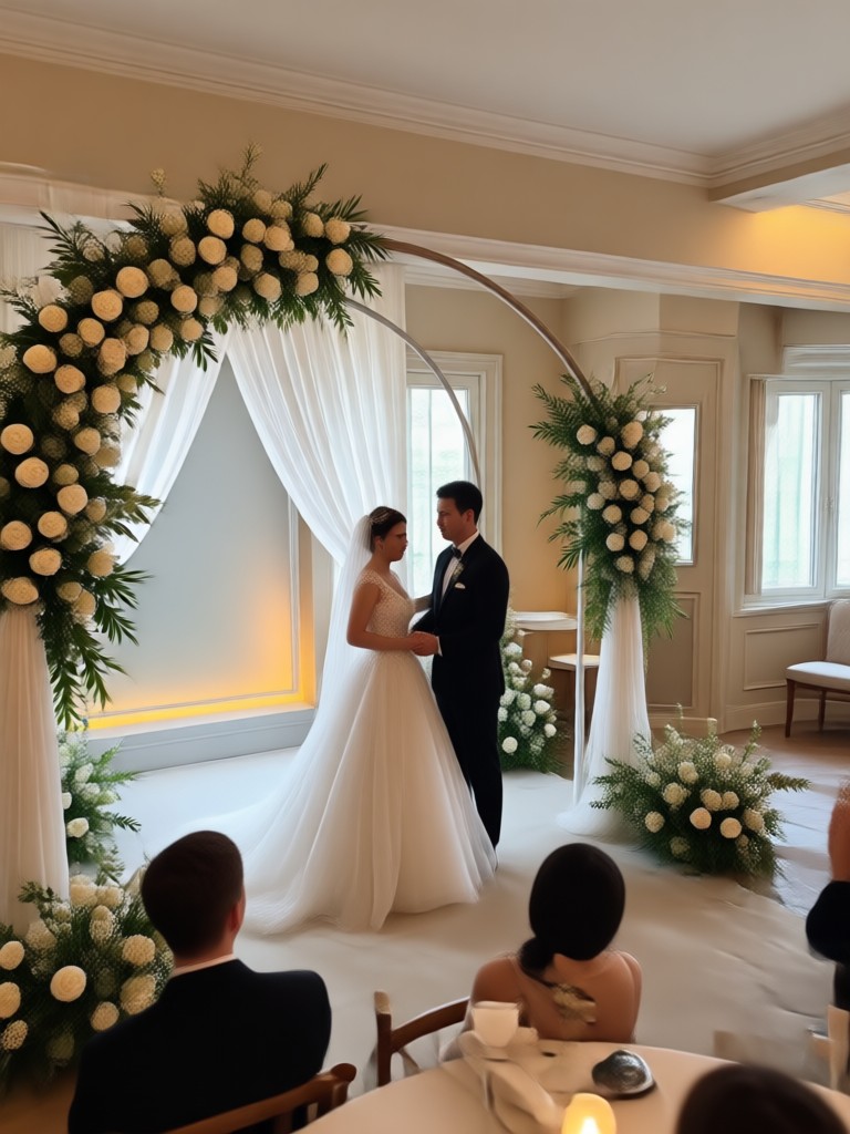 Interface do aplicativo mostrando a criação de vídeo de casamento por IA