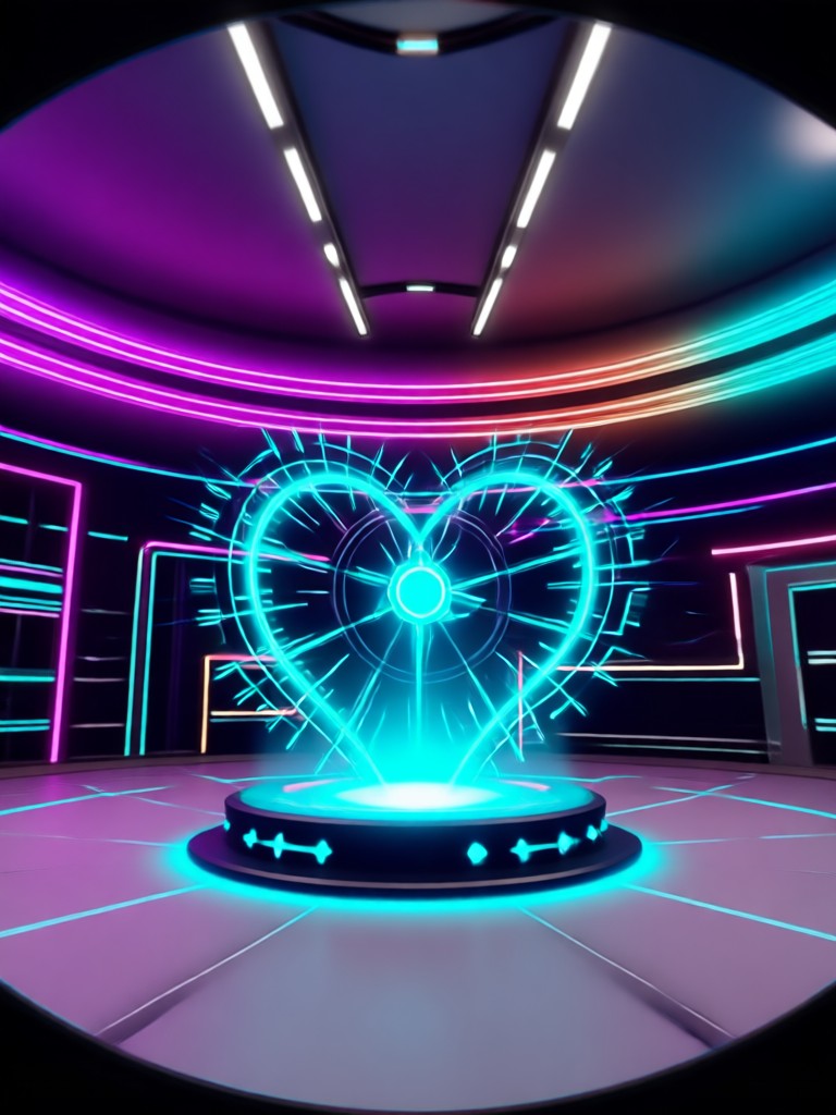 Phone showing AI orbit video creation