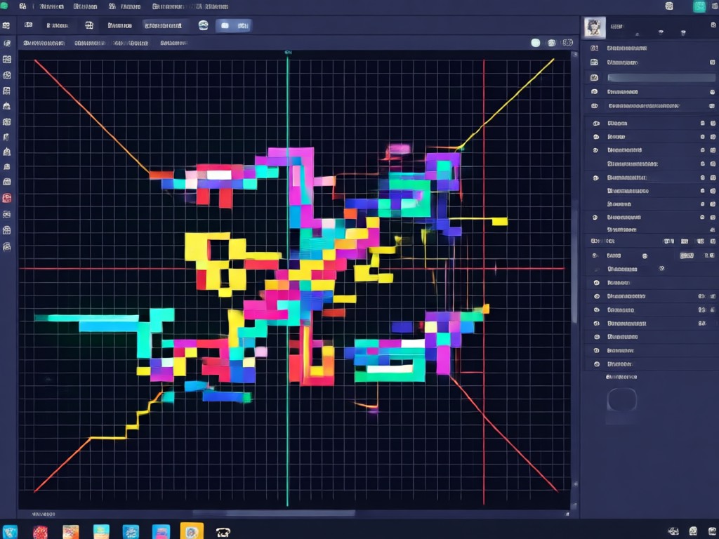 User easily creating with AI image generator