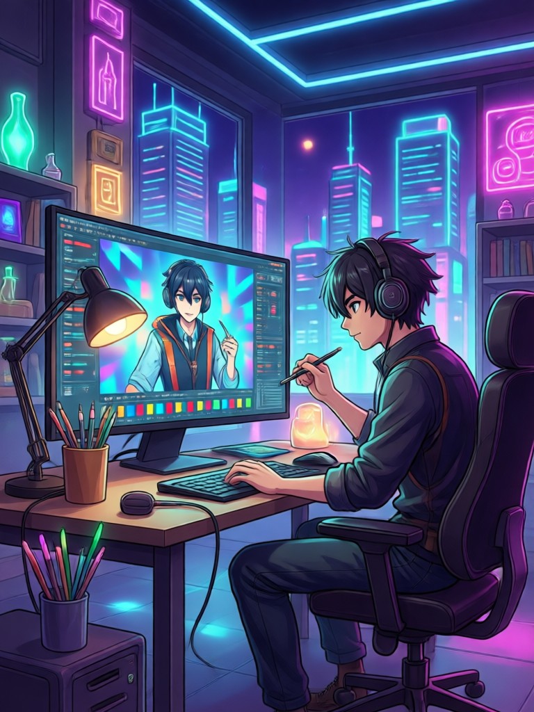 Pembuat Karakter Anime AI Gratis