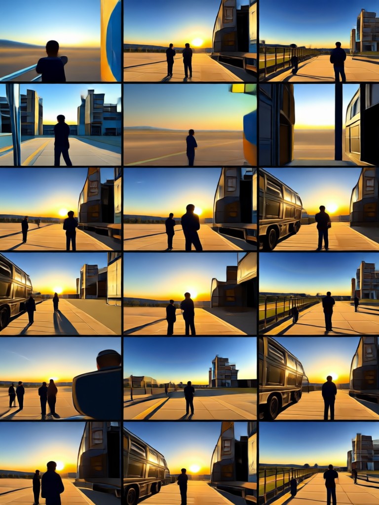 Romantic anniversary montage video template
