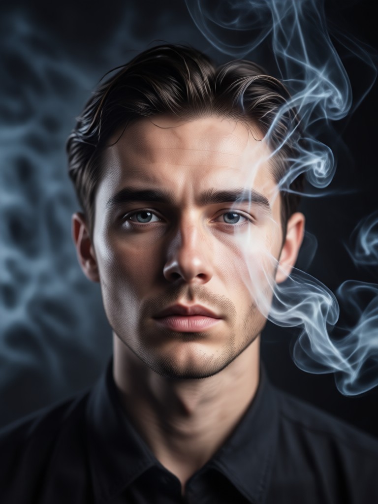 Cinematic Smoke Portrait Generator Demonstration von vividix