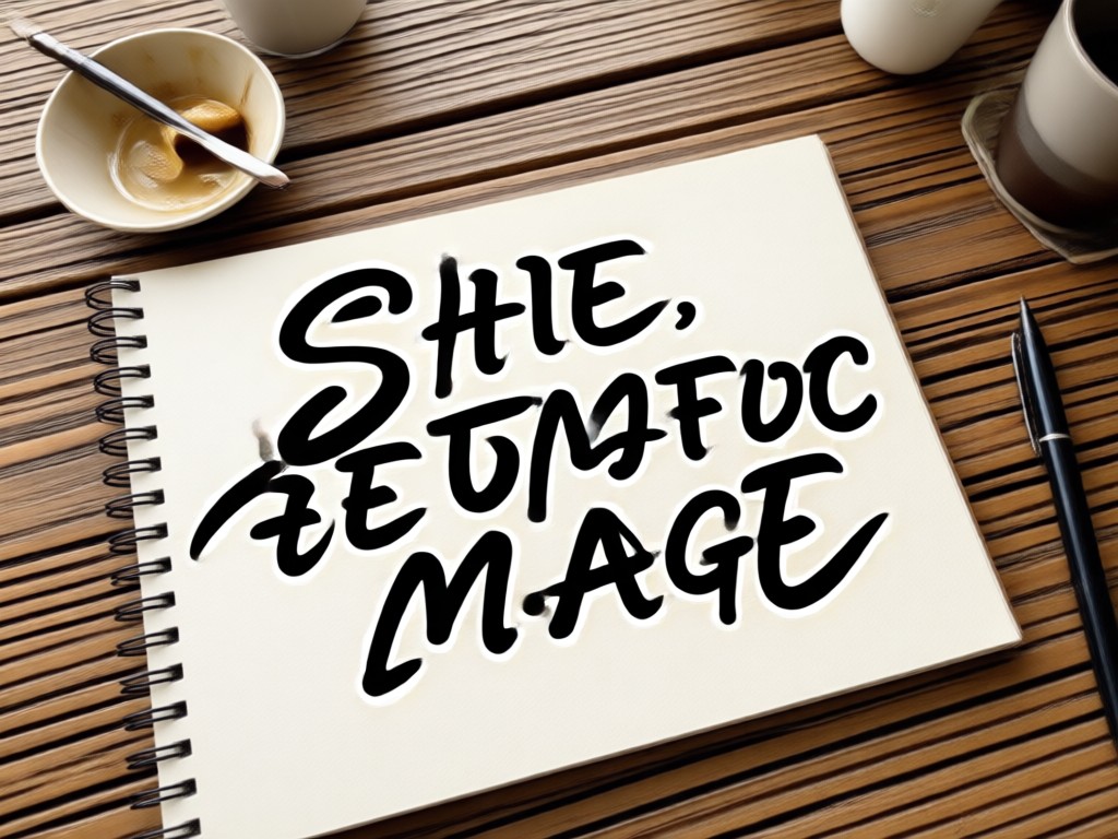 Showcase of diverse font styles on images