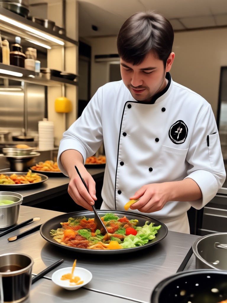 Mobile phone showing the makmak app interface for chef edits
