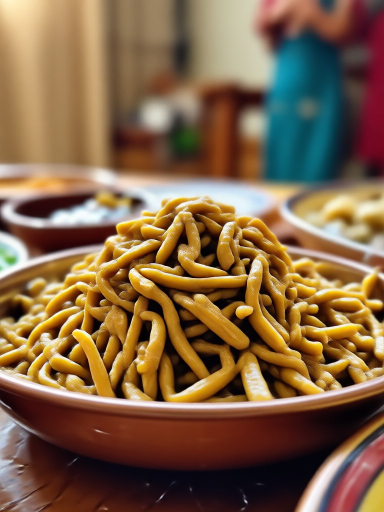 तीज AI फोटो जनरेशन का मोबाइल ऐप दृश्य