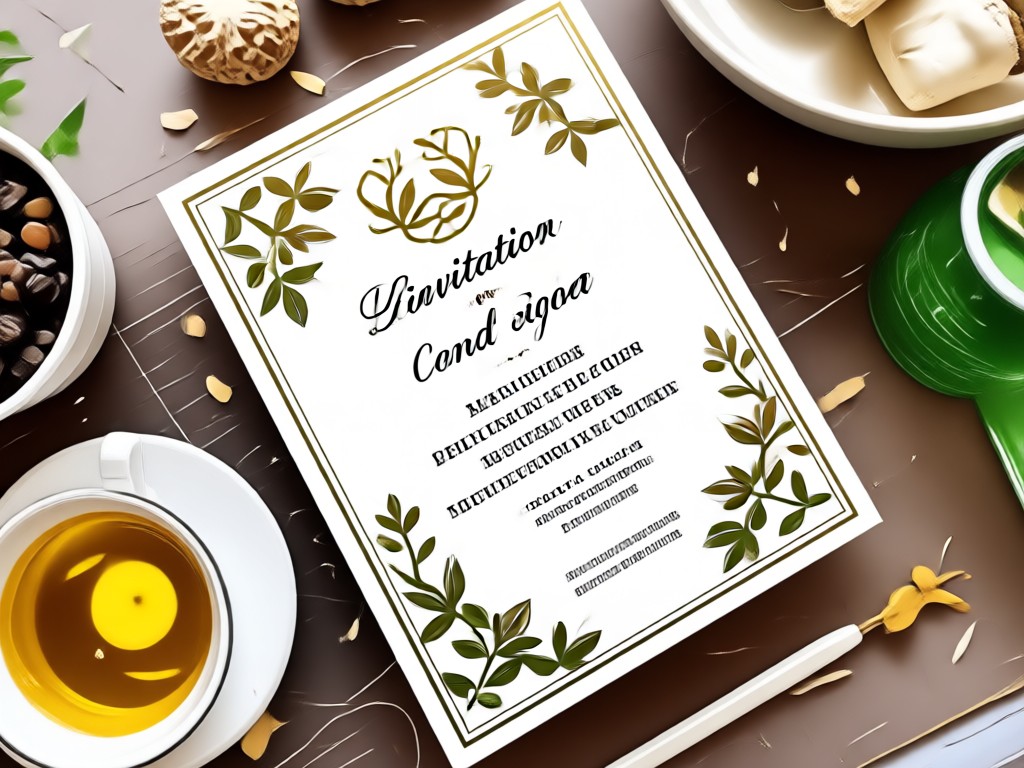 Side by side comparison of AI designed invitation vs traditional process