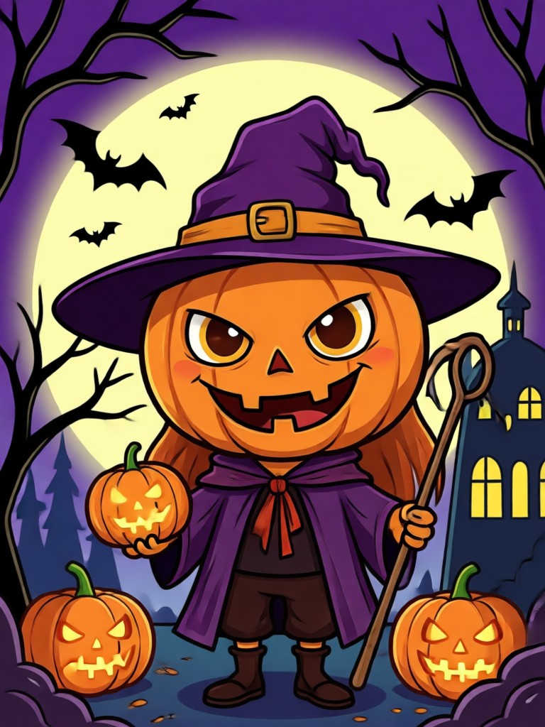 Dark sorcerer halloween avatar style