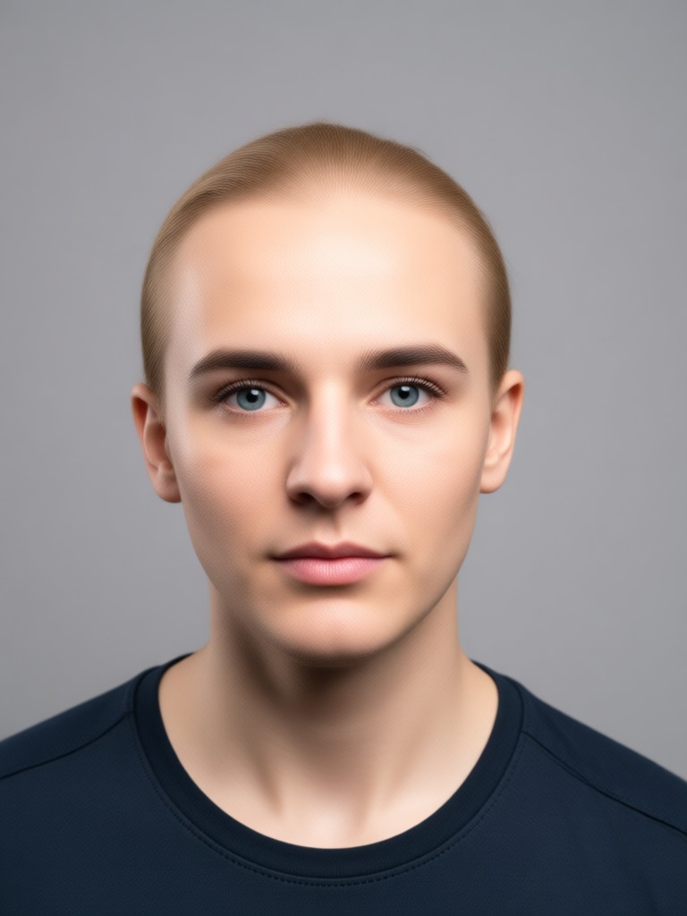 Eyebrow shaping and cleanup result