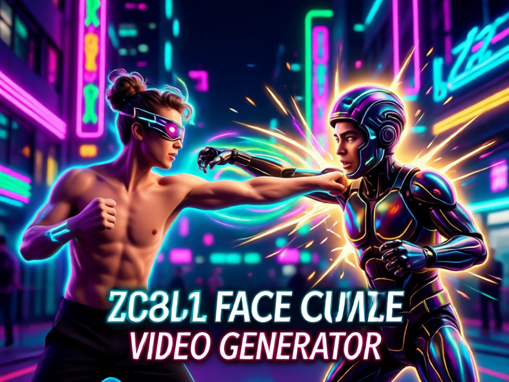 Library of different punch effect thumbnails